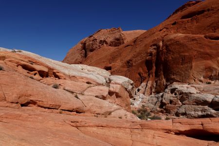 Barevné skály ve Valley of Fire